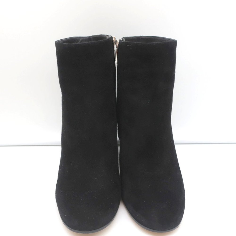 GIANVITO ROSSI ANKLE BOOTS BLACK SUEDE SIZE 39 HIGH HEEL BOOTIES - Picture 3 of 10